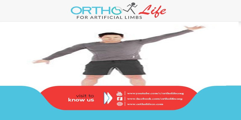 , تمارين الإطالة الحركية (أرجحة الذراع فوق الرأس), ORTHO LIFE